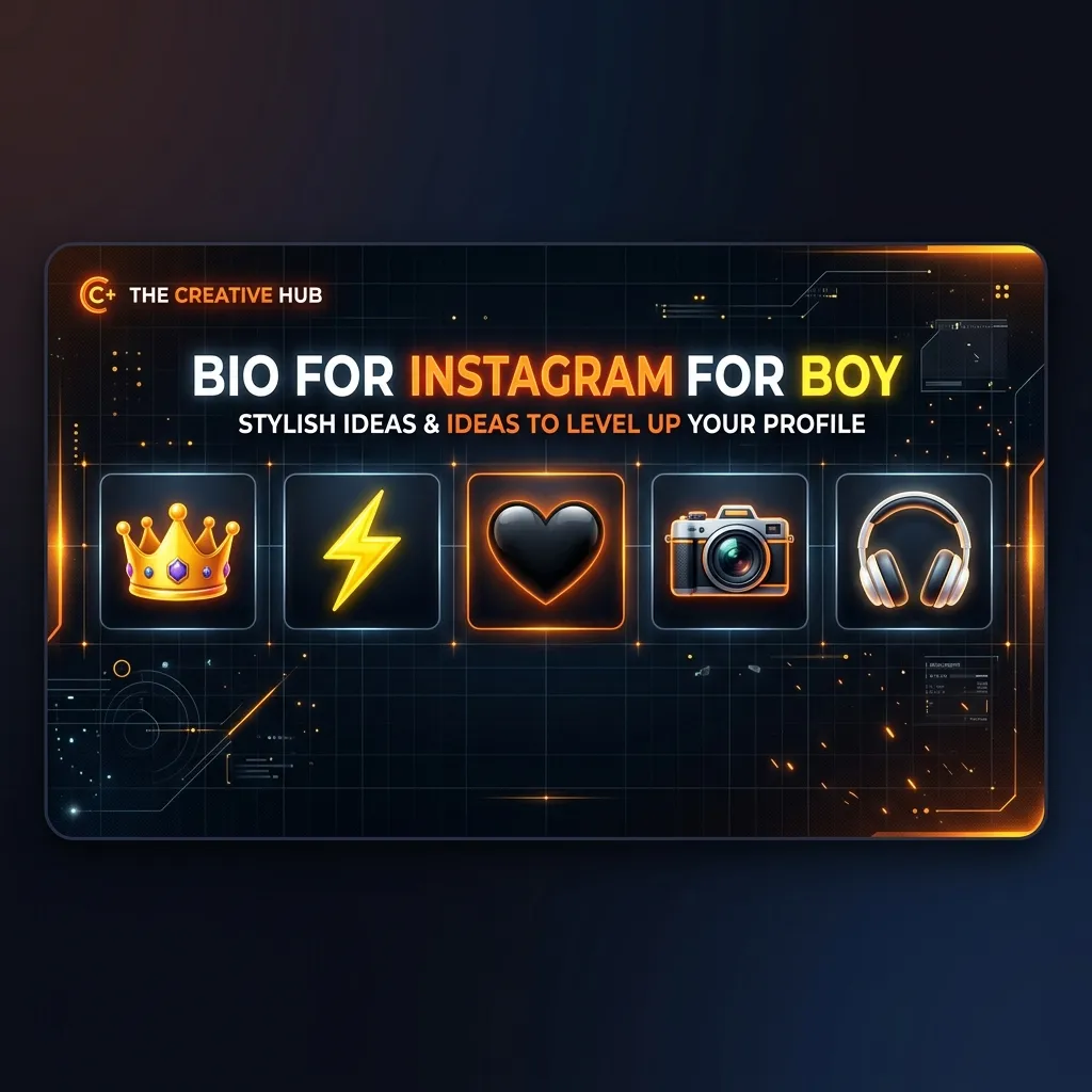 Bio for Instagram for Boy: 300+ Short, Stylish & Unique Bios with Emojis
