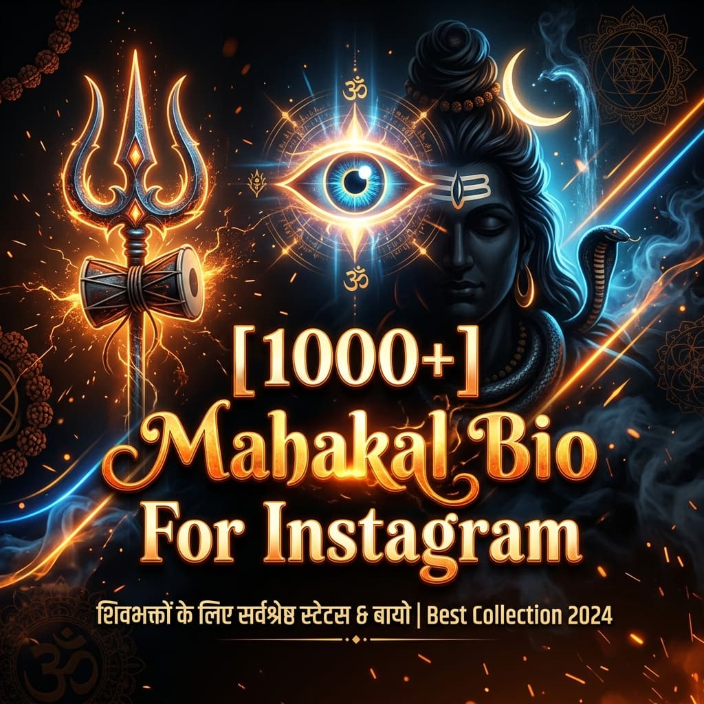 [1000+] Mahakal Bio For Instagram – Mahadev & Shiv Bhakt Bios (2026)