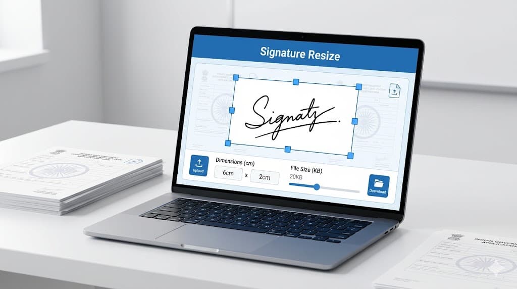 How to Resize Signature for SSC CGL 2026 Online (Correct Size &amp; KB Guide)