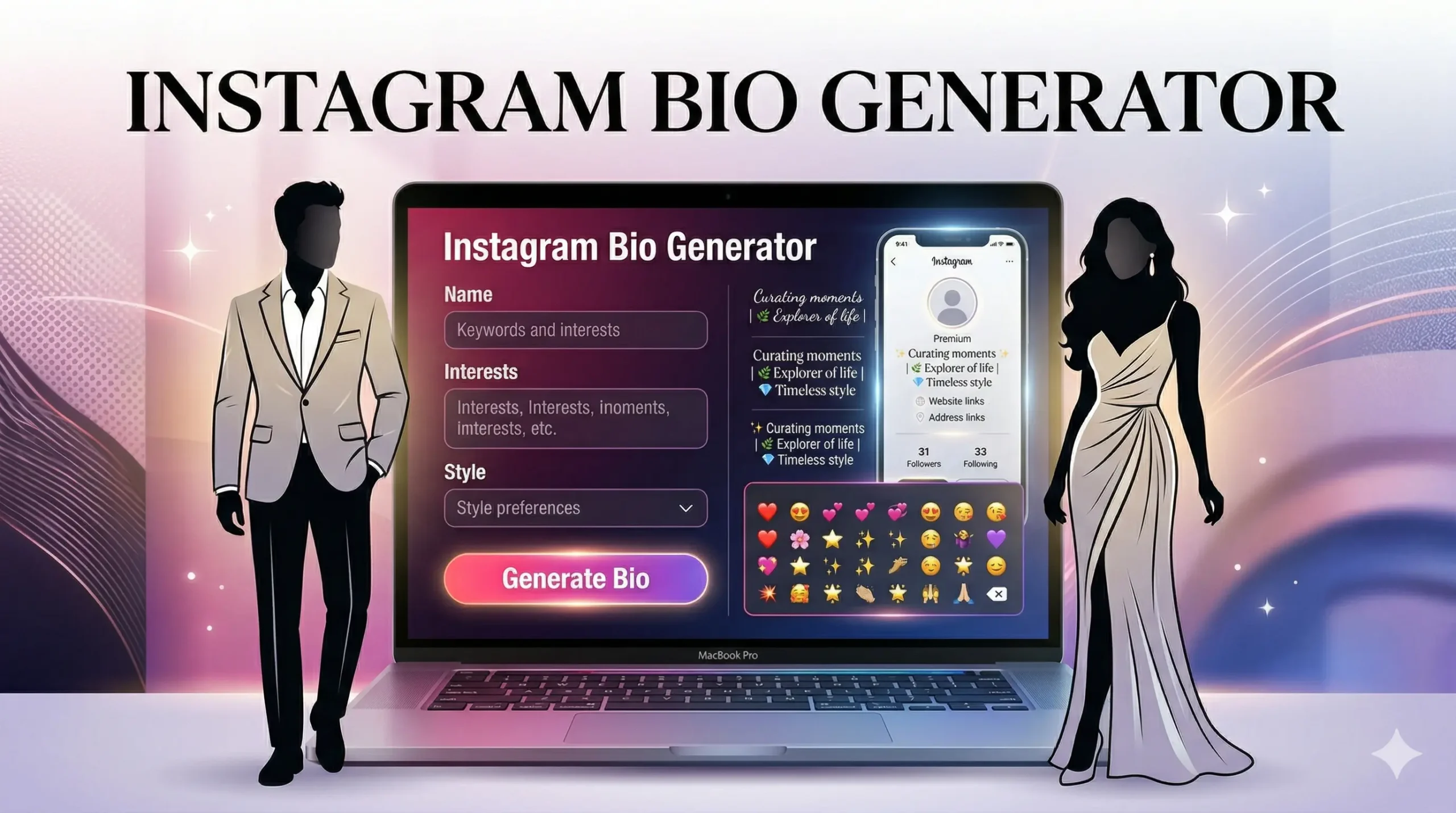 1000+ Best Instagram Bio Ideas for Boys & Girls in Stylish Fonts (Classy, Cool & Trendy 2026)