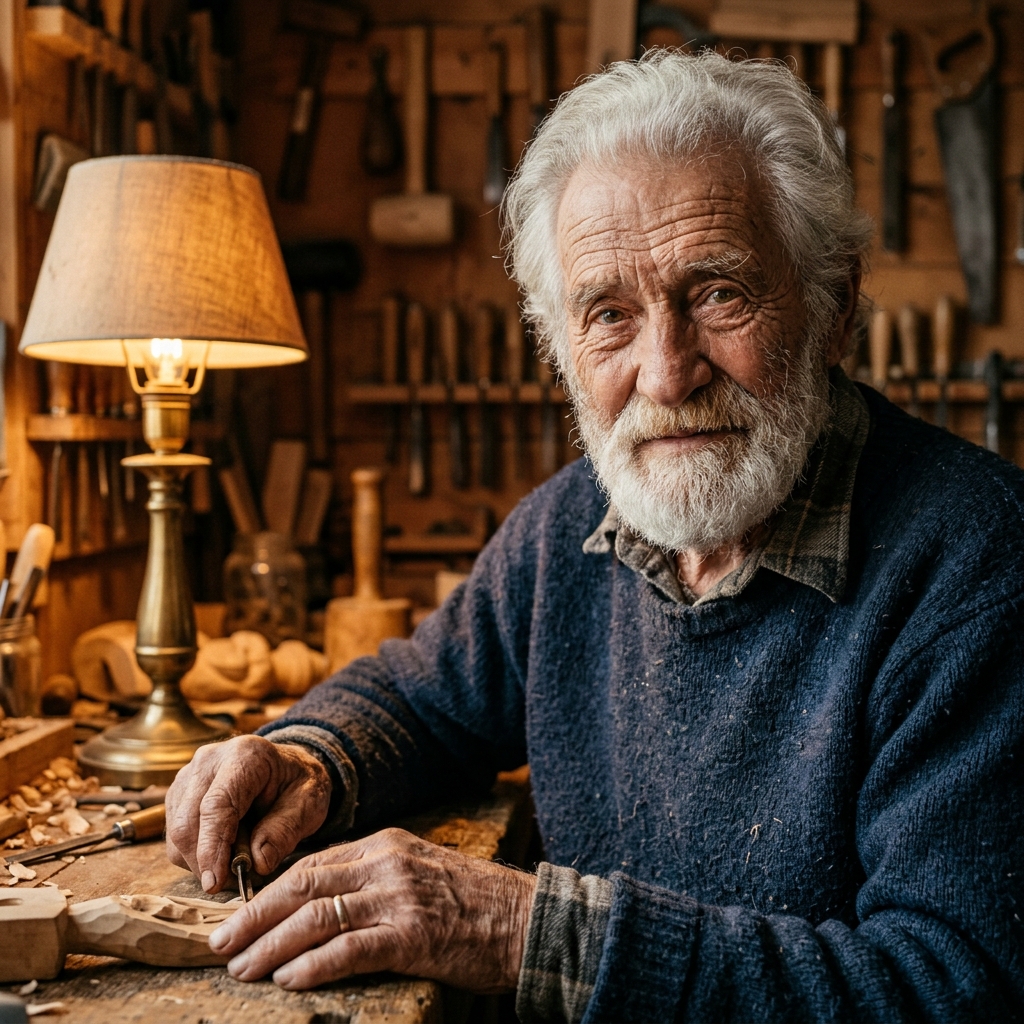 Prompt 4: The Wise Elder Portrait