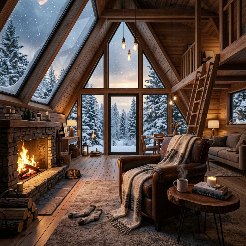 Prompt 8: The Cozy Cabin Retreat